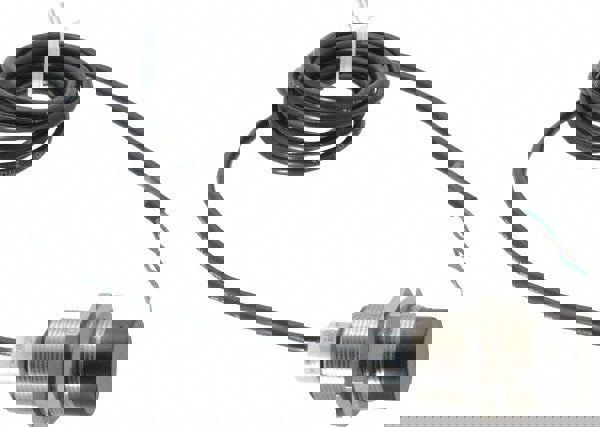 NPN, 15mm Detection, Cylinder Unshielded, Inductive Proximity Sensor